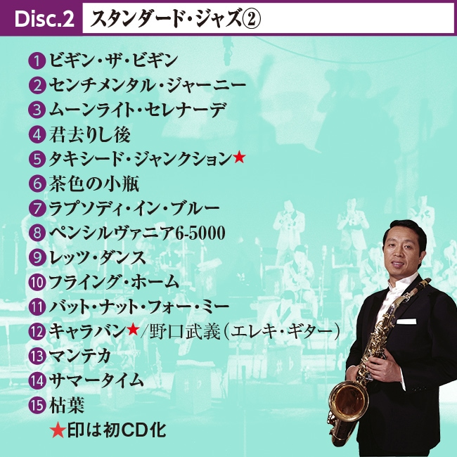 原信夫とシャープス・アンド・フラッツ 栄光の軌跡 CD5枚組【通常】｜新聞・カタログ通販「悠遊ショップ」