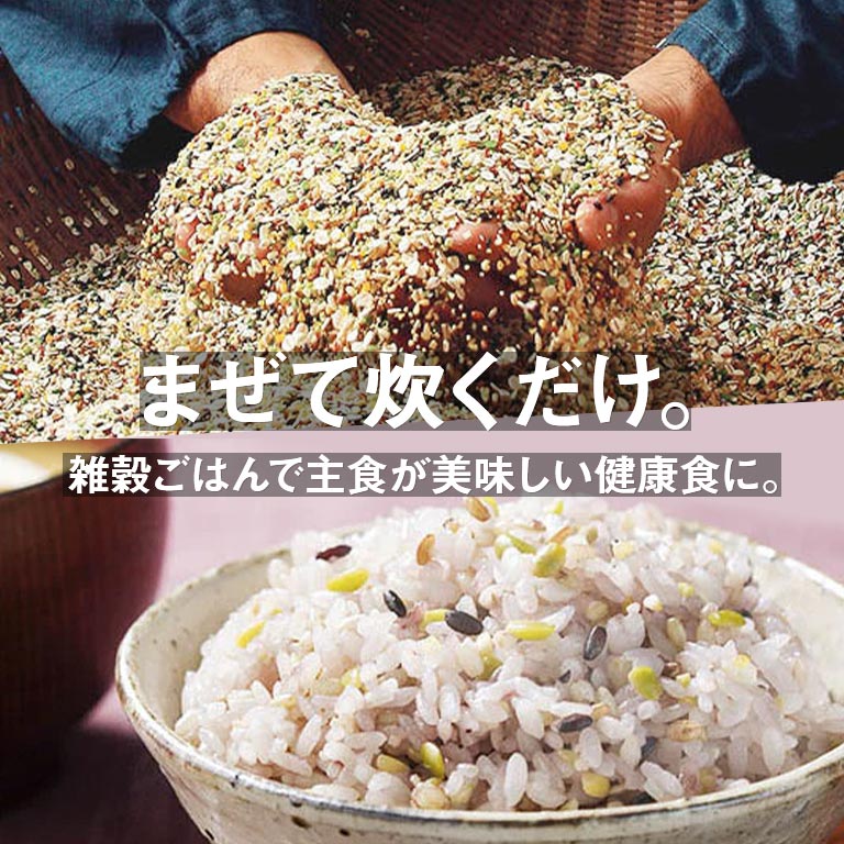 雑穀シリーズ 国内産 八種雑穀米(黒千石入り) 500g 20入 Z01-013