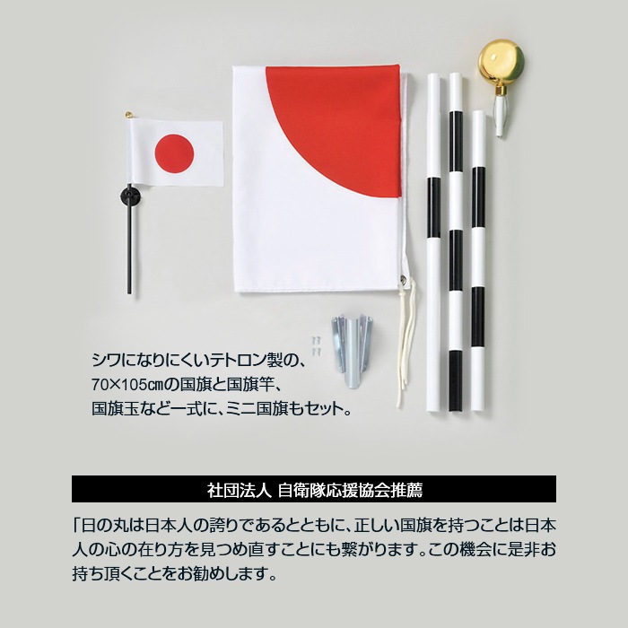 純国産 日本国旗セット 通常 新聞 カタログ通販 悠遊ショップ