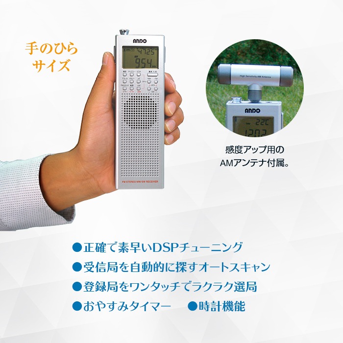 ハンディbclラジオ 通常 新聞 カタログ通販 悠遊ショップ