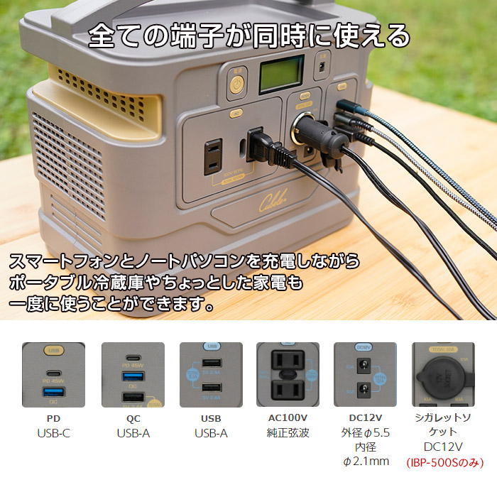 INBES ポータブル電源「キューブル」 IBP-200S【通常】｜新聞