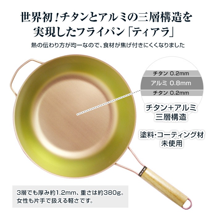 3層チタン鍋｢ティアラ｣【通常】｜新聞・カタログ通販「悠遊ショップ」