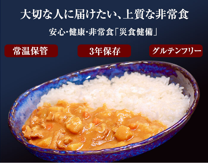 災食健備 マルイチカレー 10袋 通常 新聞 カタログ通販 悠遊ショップ