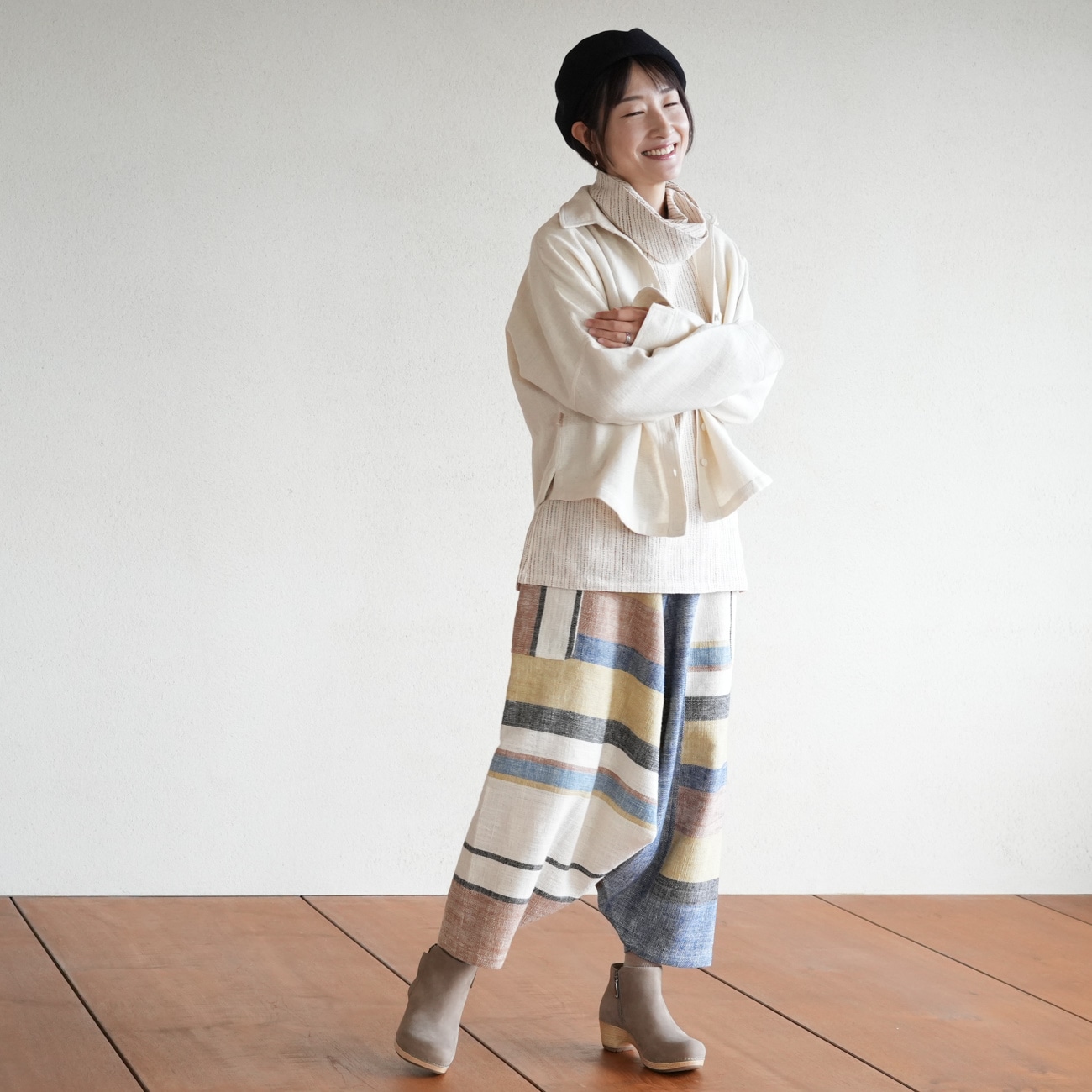 8/29限定値下げ　うさとの服　Usaato 藍染　イカパンツ 8/29限定値下げ うさとの服 Usaato 藍染 イカパンツ 8/29限定値下げ うさ