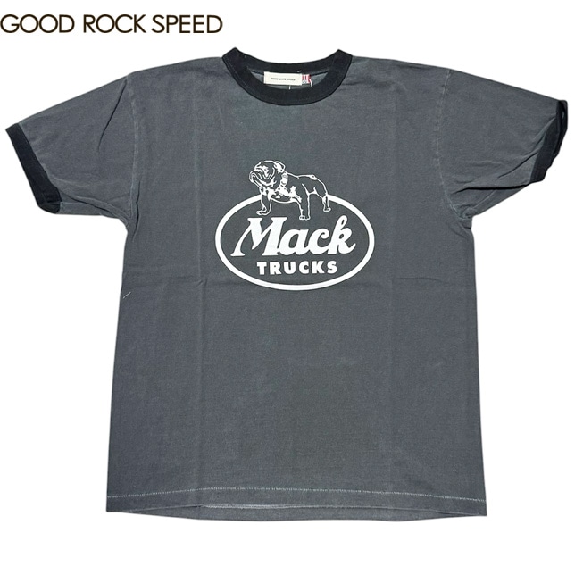 ������Ķ������Ķ�  GOOD ROCK SPEED ���åɥ��å����ԡ��� �ޥå� �ȥ�å��� �֥�ɥå� ���� �ץ���T����� ��󥬡�T Ⱦµ MACK TRUCKS BULLDOG LOGO RINGER T-SHIRT �����ȥɥ� ���쥯�ȥ���å� 