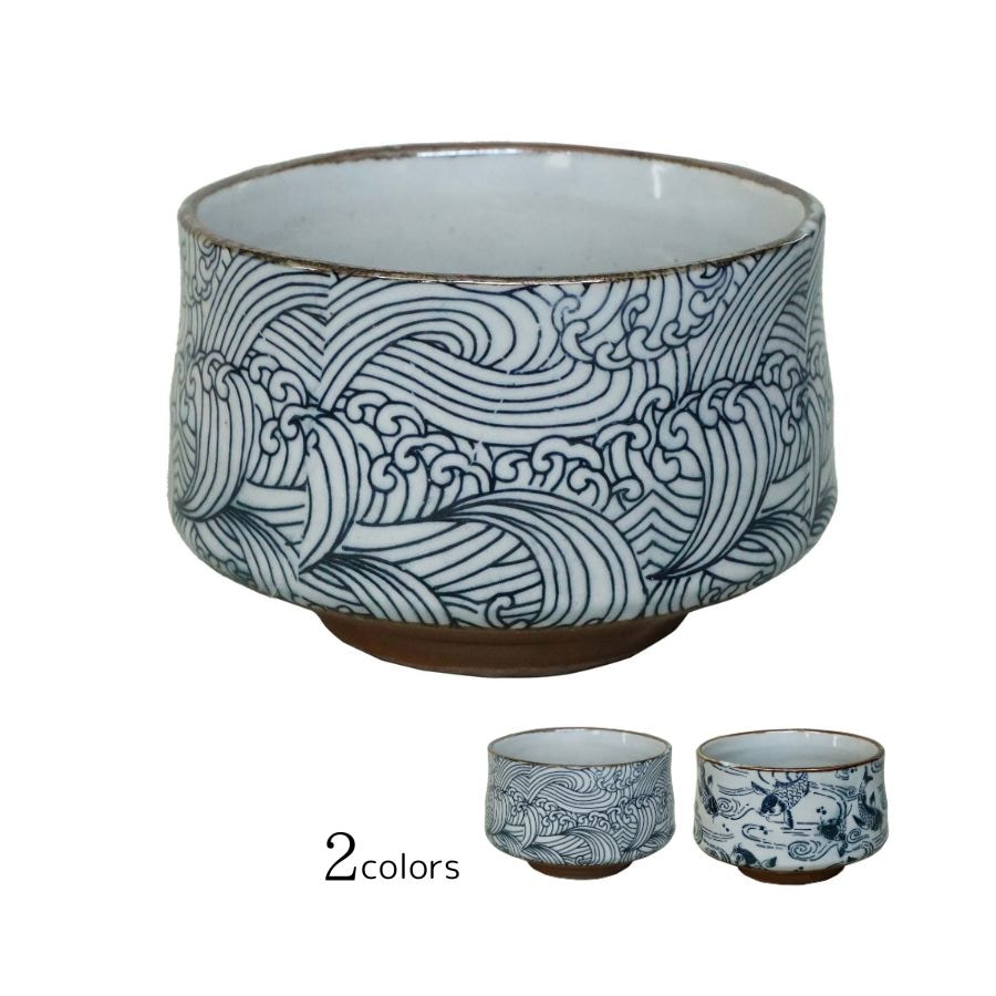 波の音 抹茶碗(木箱)