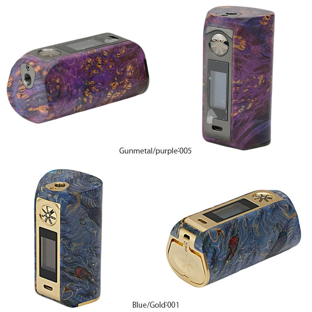 asMODus MINIKIN V2 KODAMA Version Stabilized Wood Color Screen MOD 180W