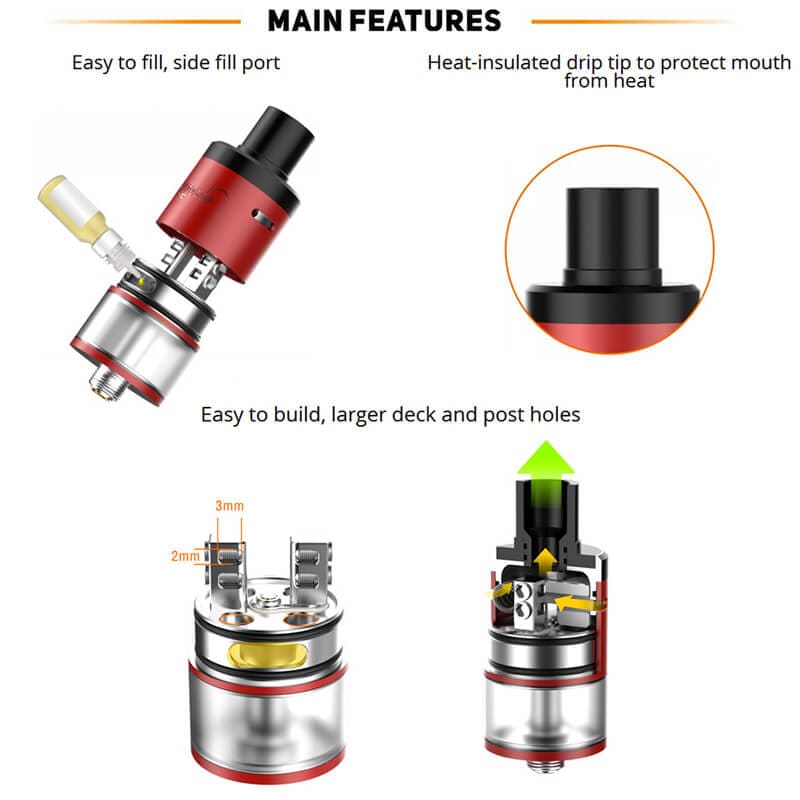 GeekVape Avocado 22 RDTA Special Edition (アヴォカド スペシャル