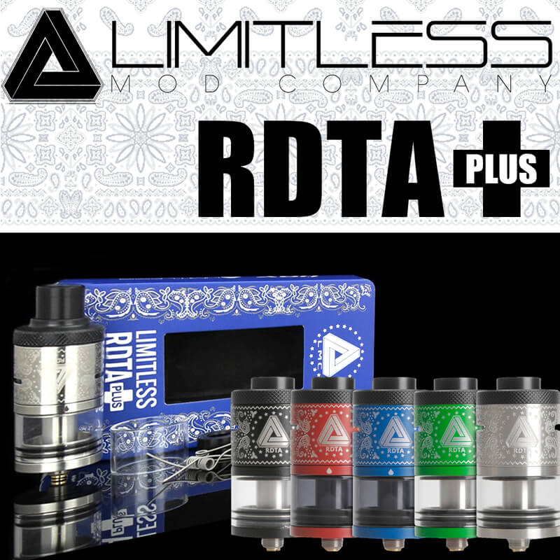 IJOY LIMITLESS RDTA PLUS アトマイザー-VAPE STEEZ - ONLINE SHOP -