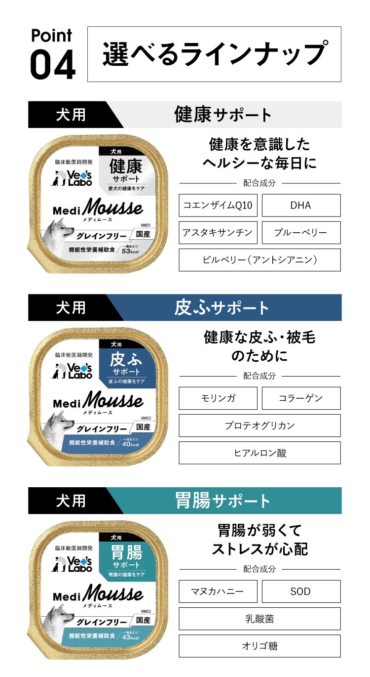 選べるラインナップ1