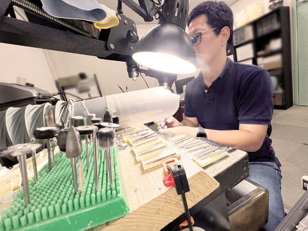 職人の作業風景