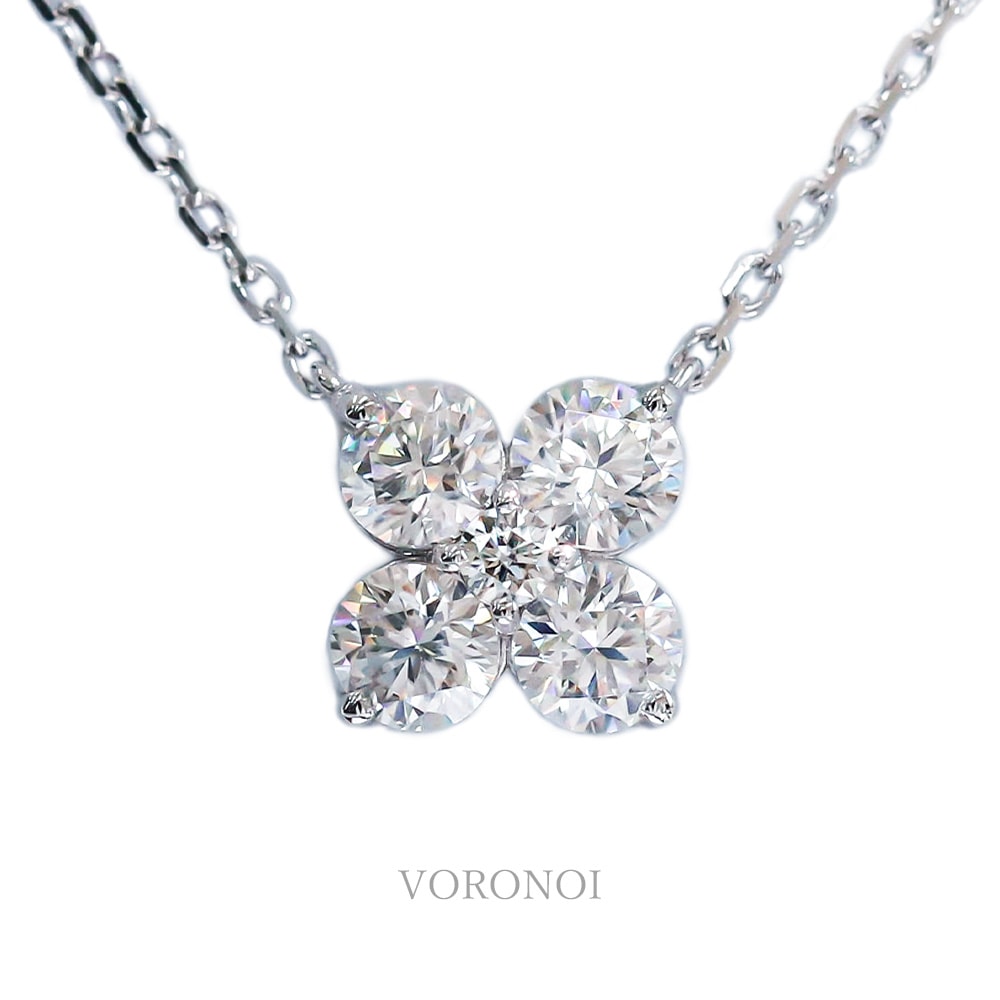 ラボグロウンダイヤモンド0.40ct ハナミズキネックレスの商品画像