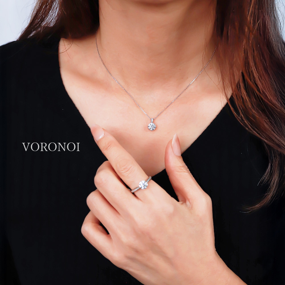 ラボグロウン ダイヤモンド ネックレス 1ct｜Pt950 プラチナ｜IGI鑑定