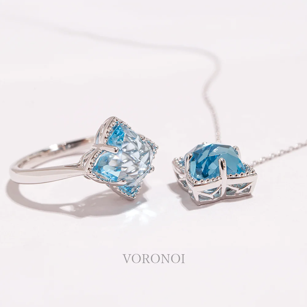 MINAMO Water Lily 天然カラーストーンネックレス K18 Pt950｜リリー