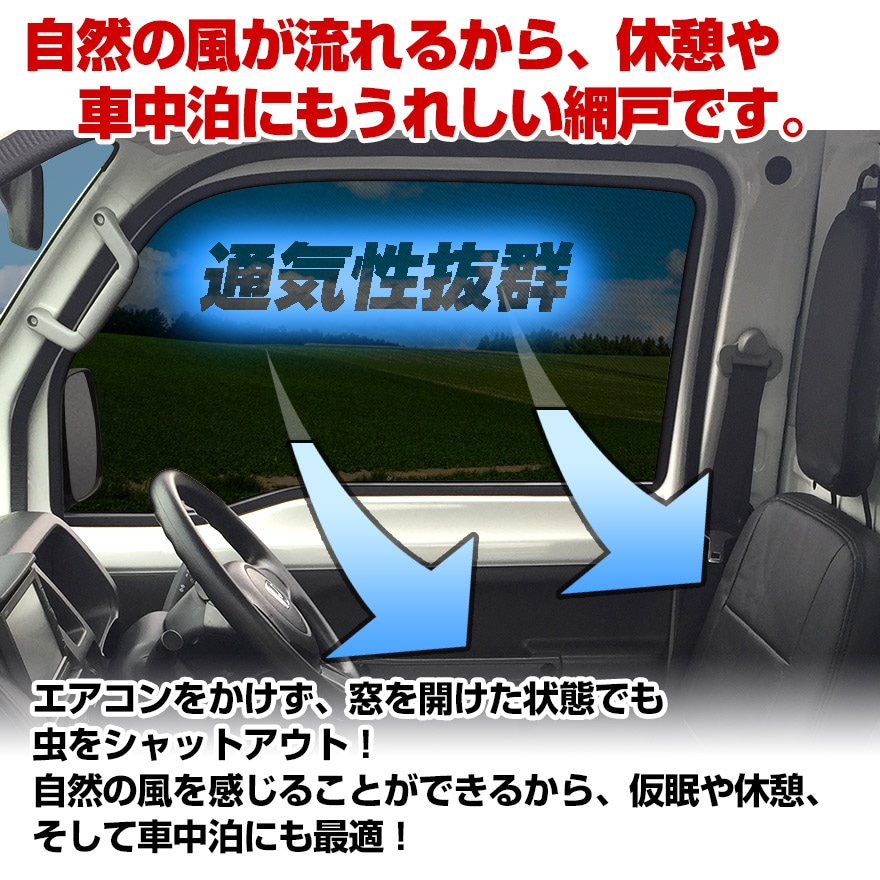 市場 GET-PRO MS-HT22-003 トヨタ 2枚 ブラック ゲットプロ メッシュスクリーン 入数：1セット