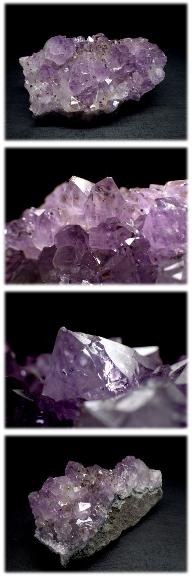 ブラジル産 アメジストクラスター/Amethyst (紫水晶)