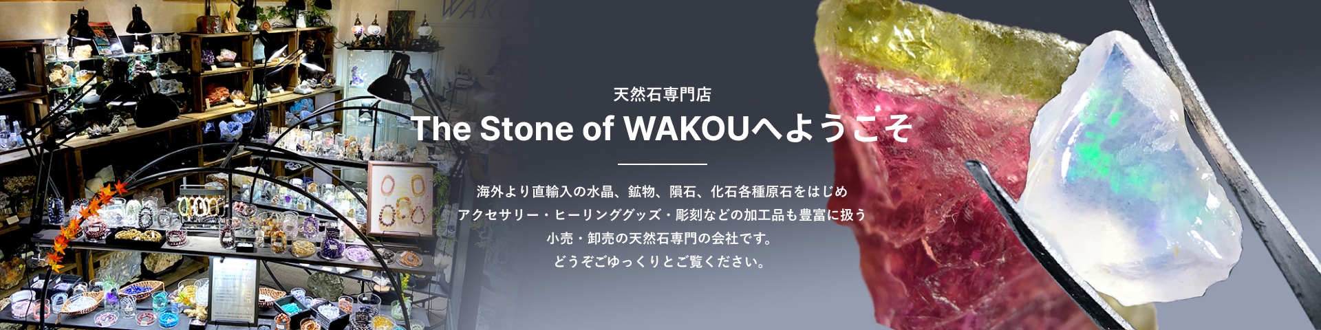 The Stone of WAKOUへようこそ