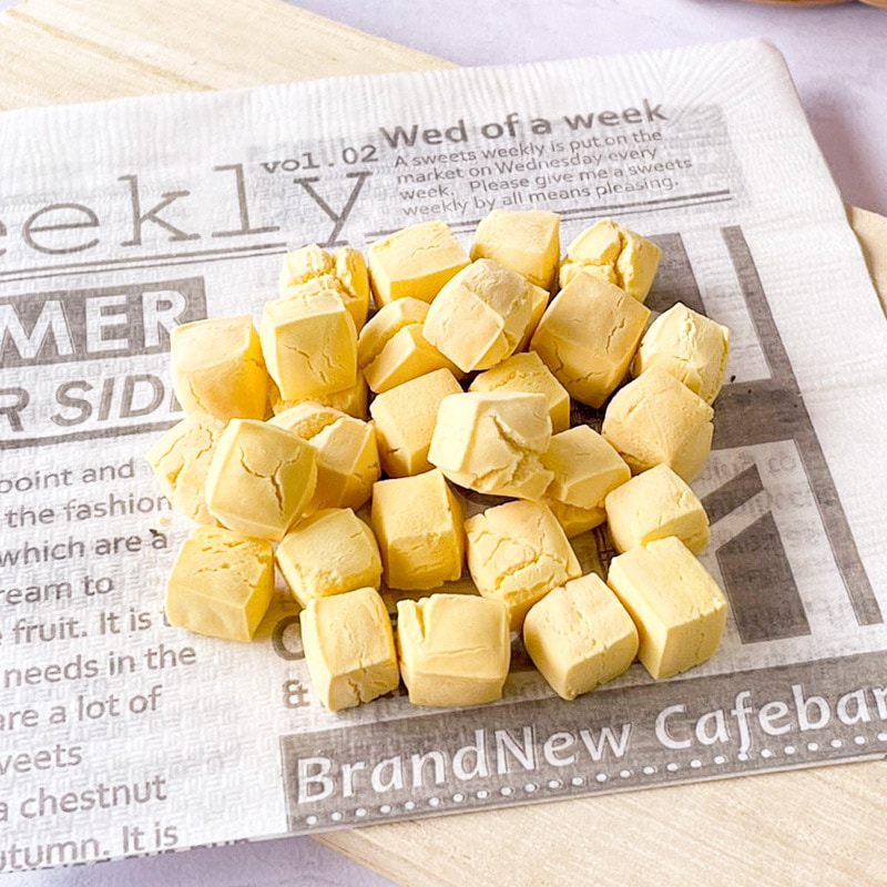 わんのはな パティシエのcubeクッキー かぼちゃ スタンダードサイズ 65g