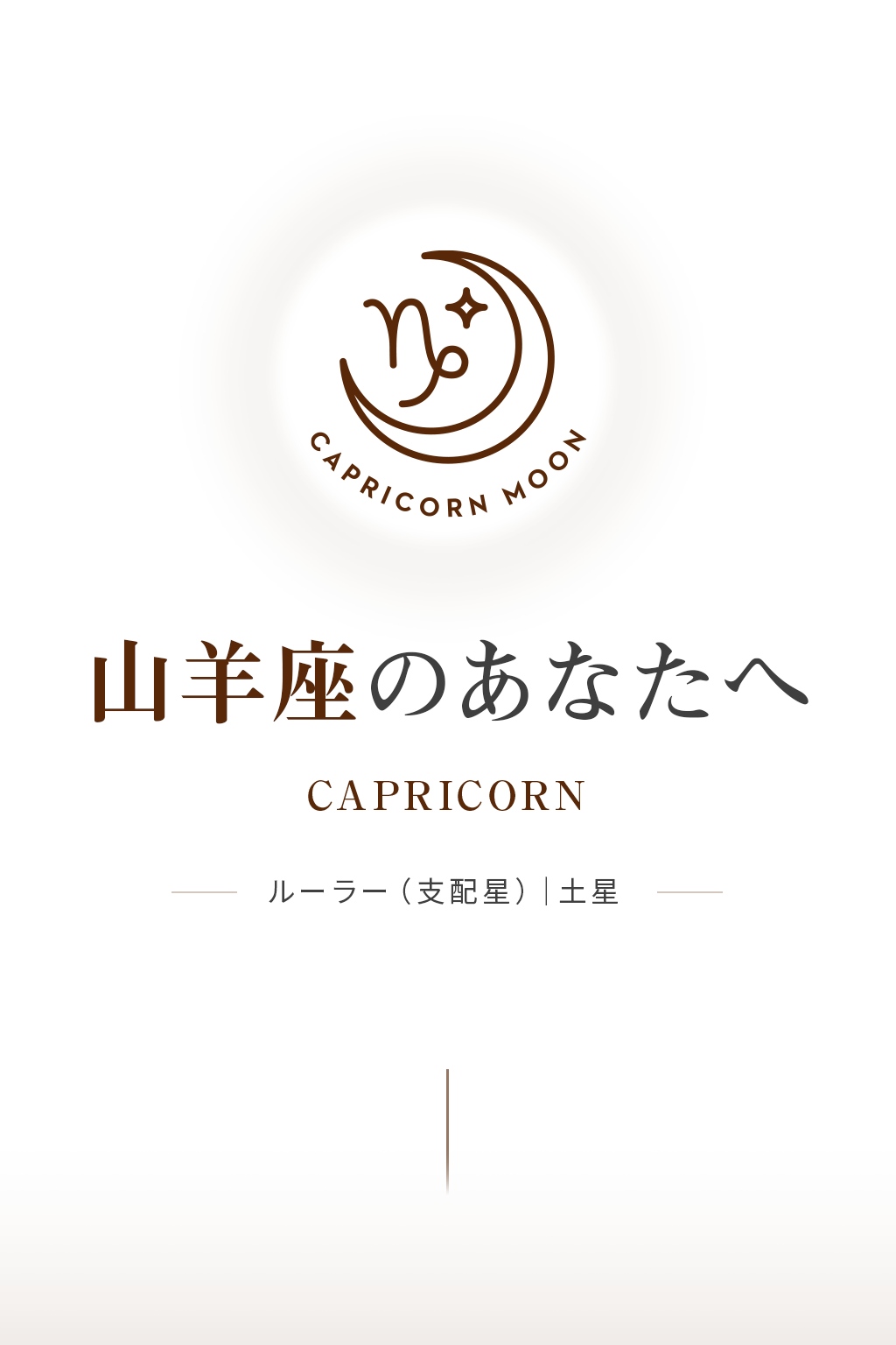 CAPRICORN MOON ���Ӻ¤Τ��ʤ��ء��롼�顼�ʻ������ˤ�����