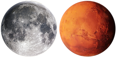 エントランス（牡羊座）月＋火星 イメージ図