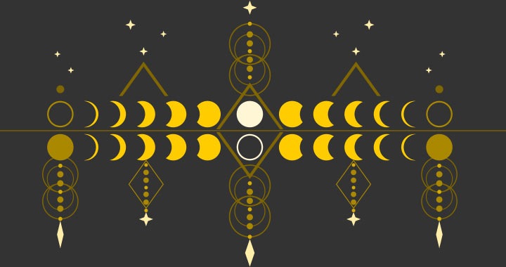 新月、満月のリズムもつかめる期 イメージ図