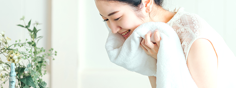 洗いながら育てる、3つの美肌成分
