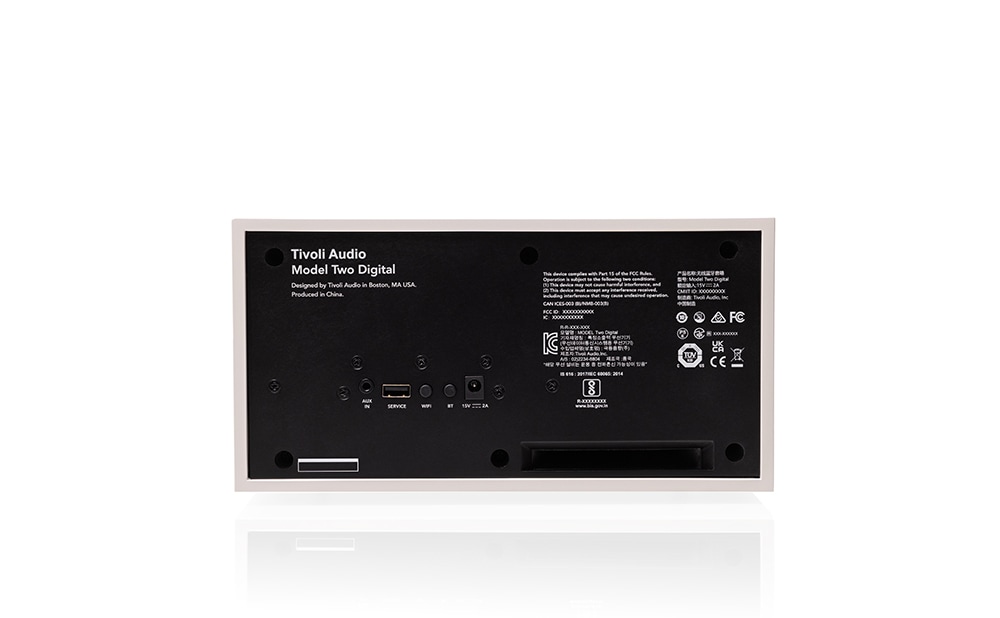 MODEL TWO DIGTAL／ホワイト/シルバー