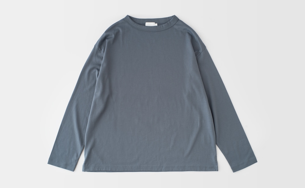 BOTTLE NECK L/S T-SHIRT