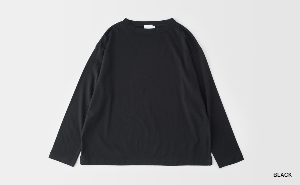 BOTTLE NECK L/S T-SHIRT