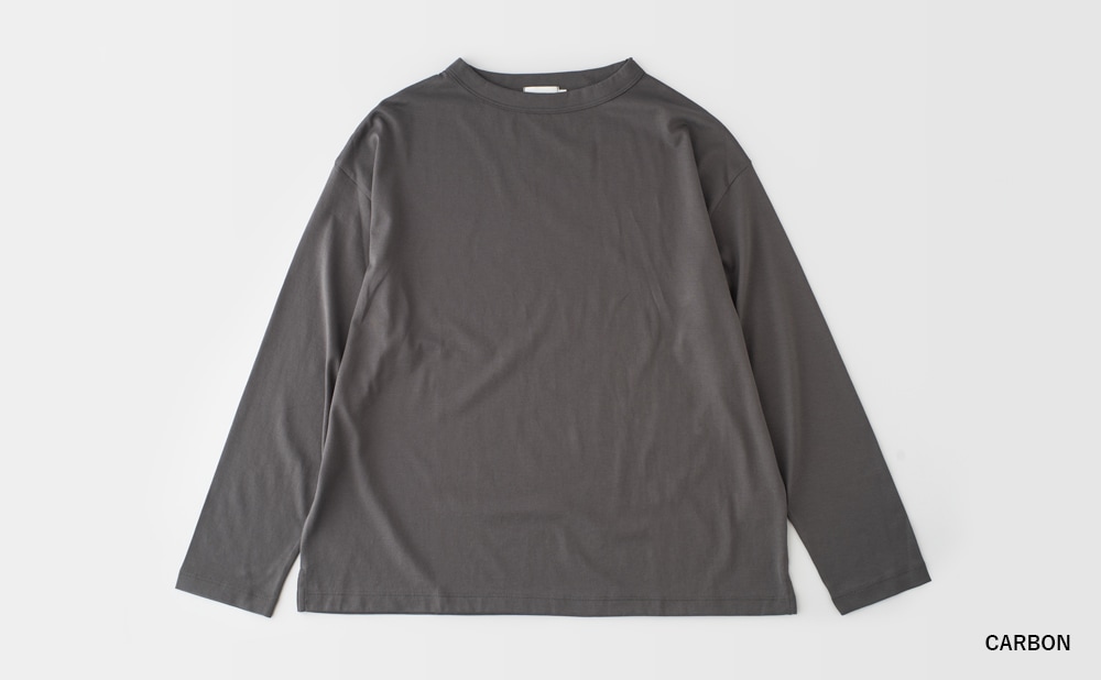 BOTTLE NECK L/S T-SHIRT