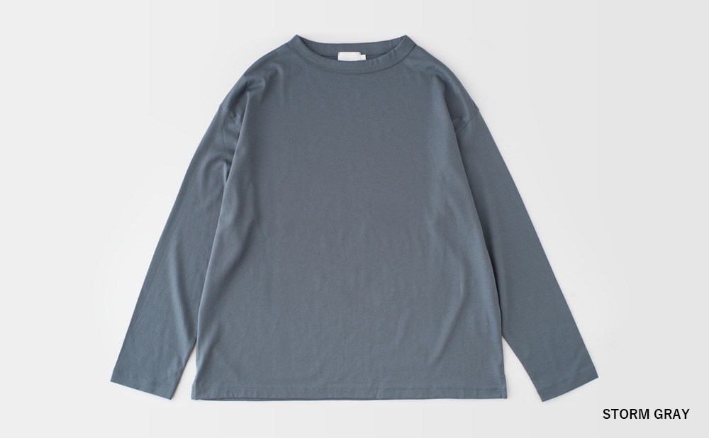 BOTTLE NECK L/S T-SHIRT