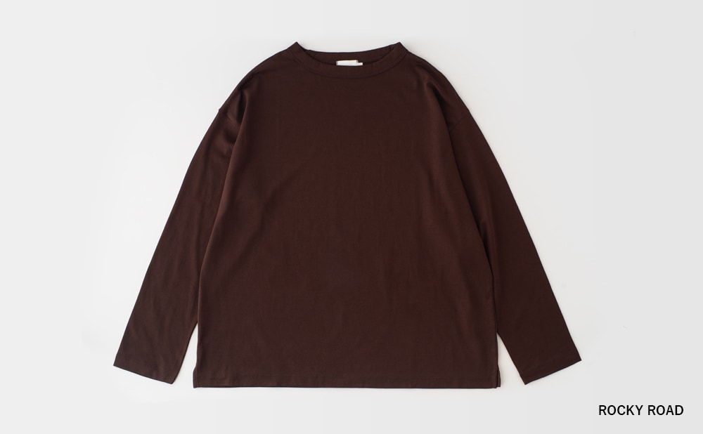 BOTTLE NECK L/S T-SHIRT