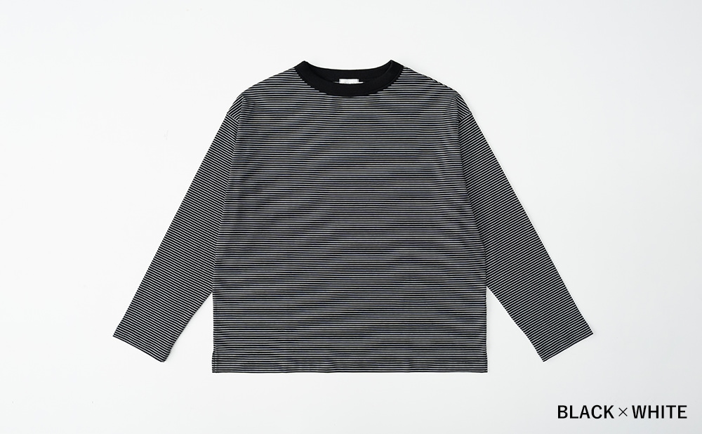 BOTTLE NECK L/S T-SHIRT