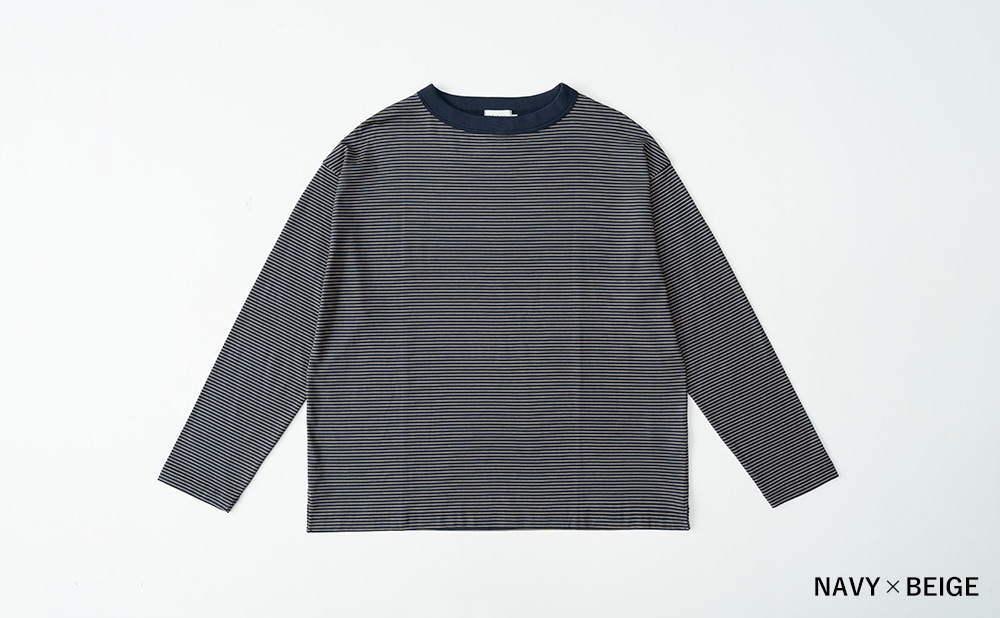 BOTTLE NECK L/S T-SHIRT