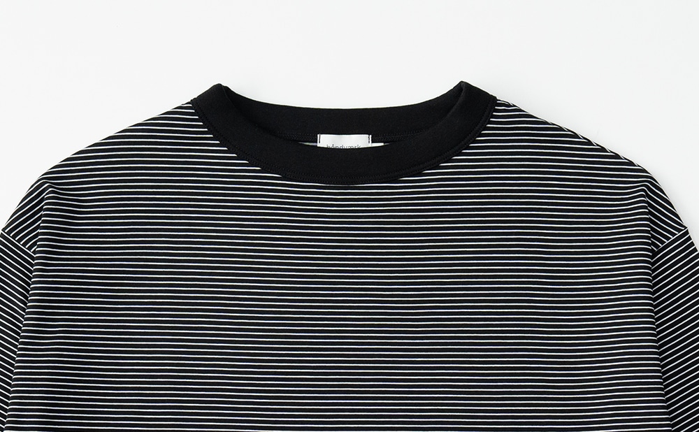 BOTTLE NECK L/S T-SHIRT