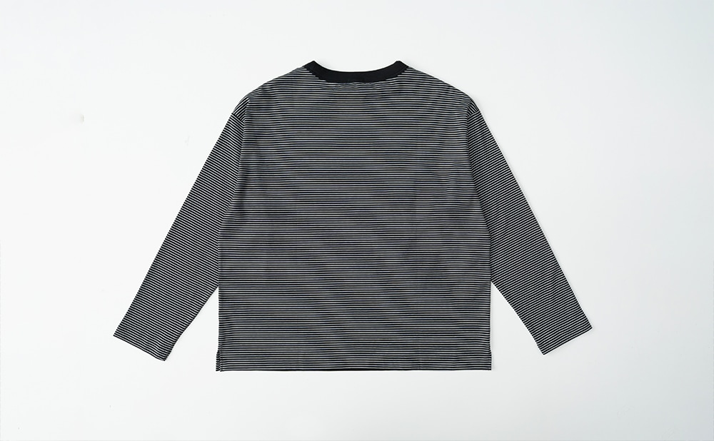 BOTTLE NECK L/S T-SHIRT