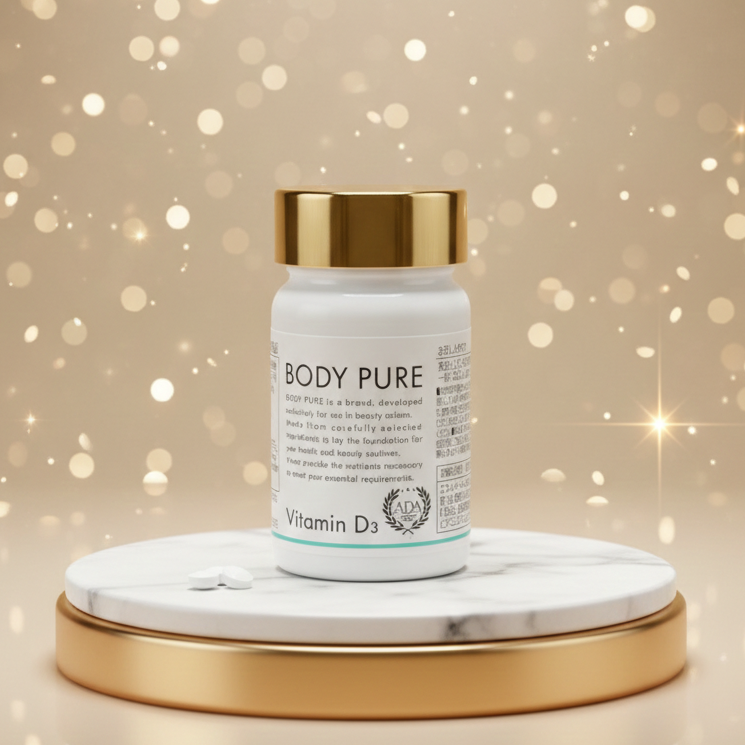 BODY PURE ビタミンD3 60粒