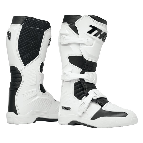 【キッズ】 BLITZ XR LTD ブーツ MXフラットソール仕様 WHITE/BLACK THOR