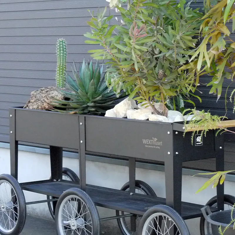 an example image of wheels in use outdoors