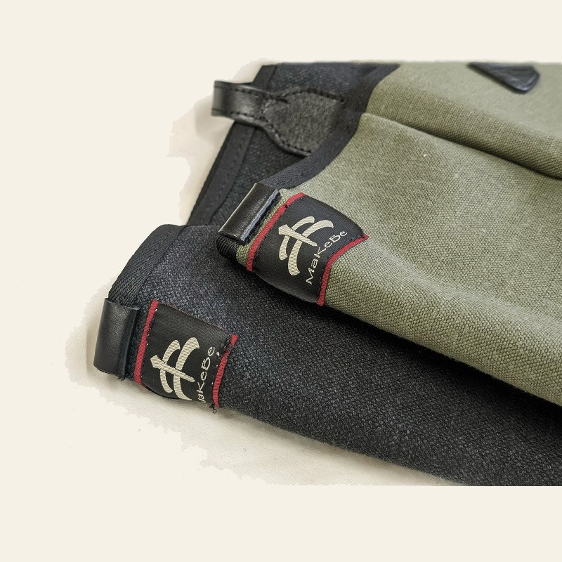 イタリア製トートバッグ　MaKeBe　Hay Burn Bag　ブルーカラー HAY」オリジナルデザインのトートバッグからグリーンの新色が登場