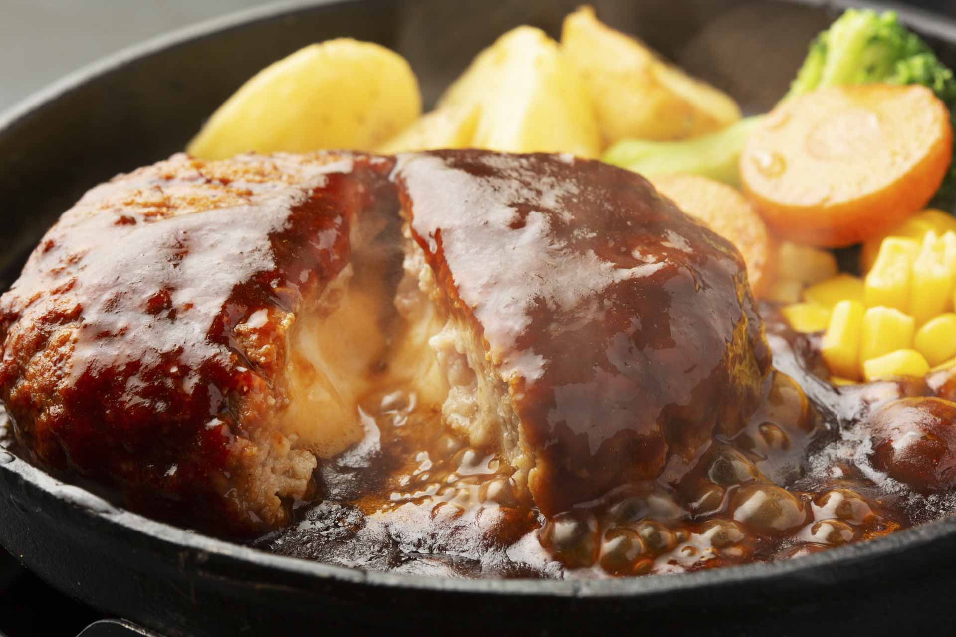 マリアージュ例２：ハンバーグデミグラソース