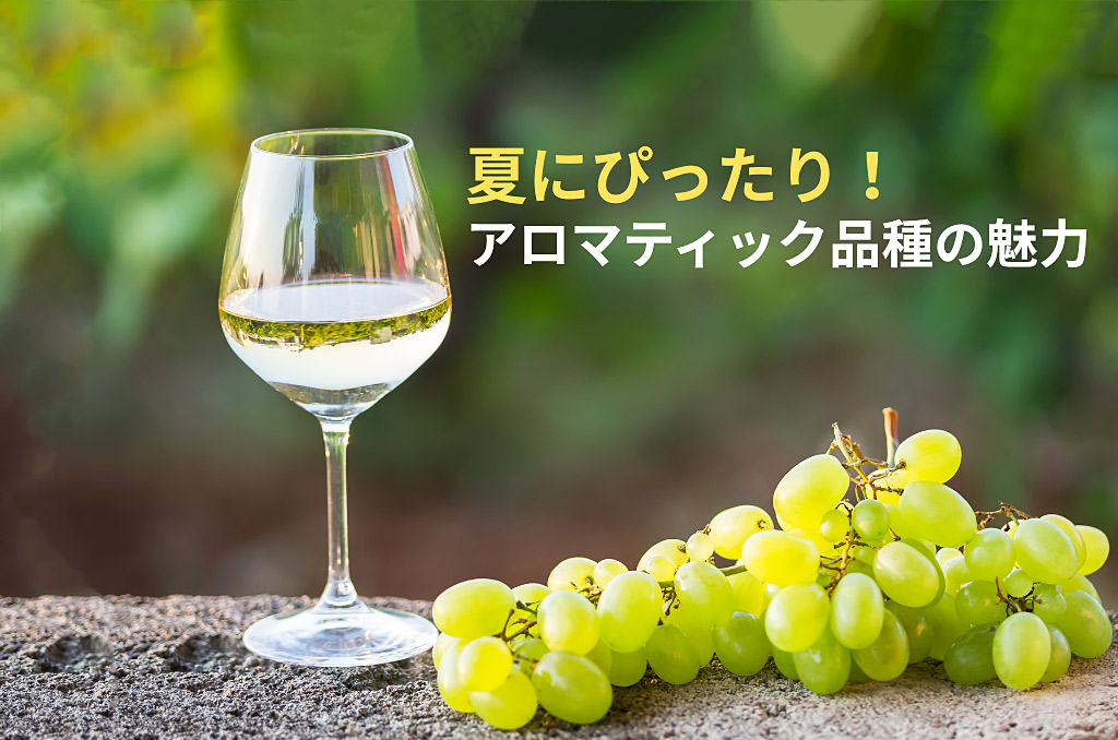 メルカラリン様リクエスト 夏にぴったり！アロマティック品種の魅力｜メルシャングループ直営の