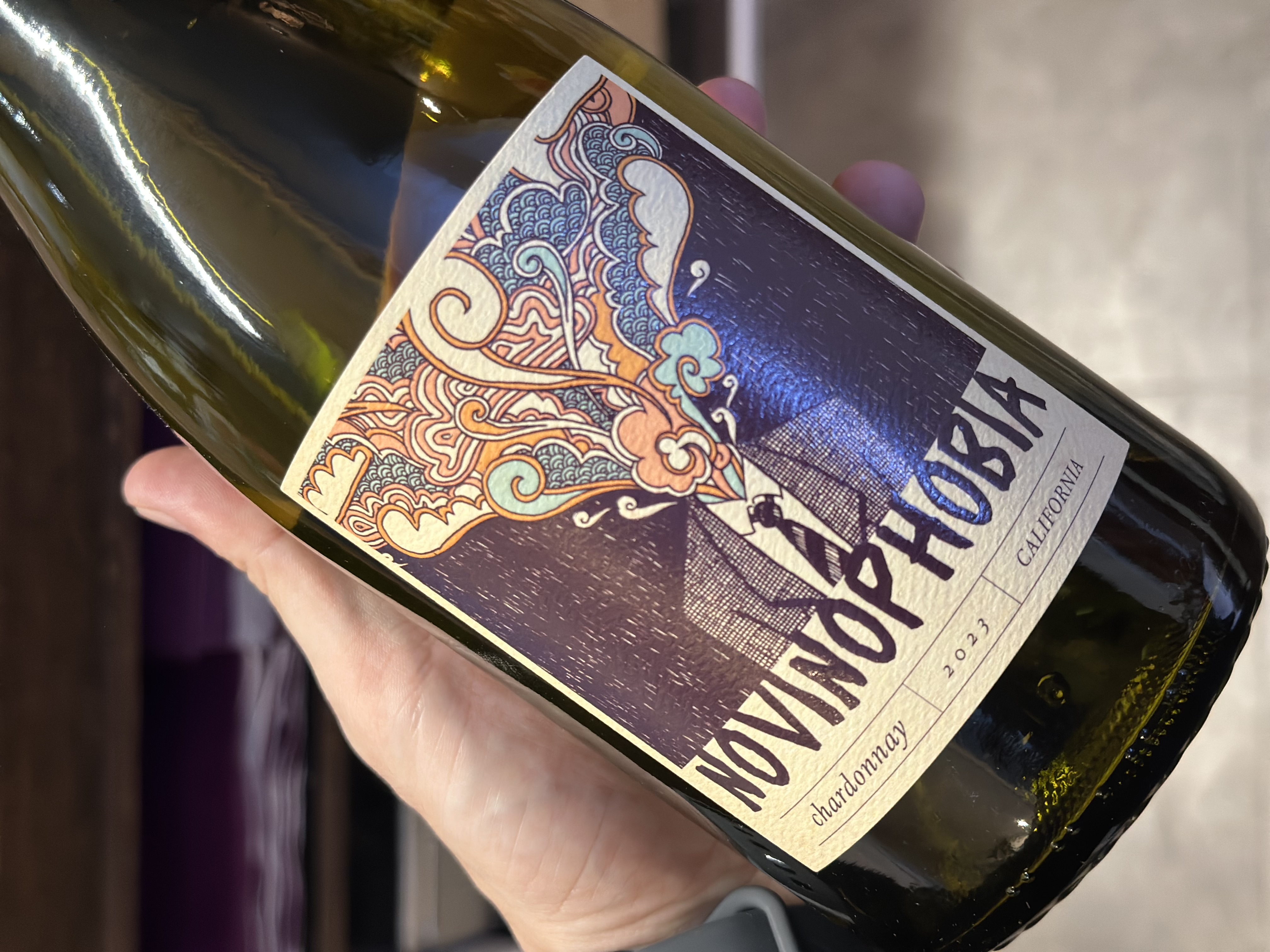 当店限定販売ワイン／【2023】ノヴィノフォビア シャルドネ