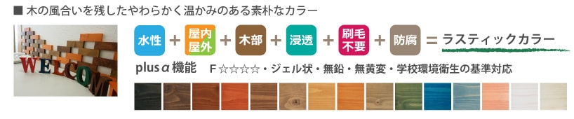 刷毛不要！布で塗る着色剤シリーズ1