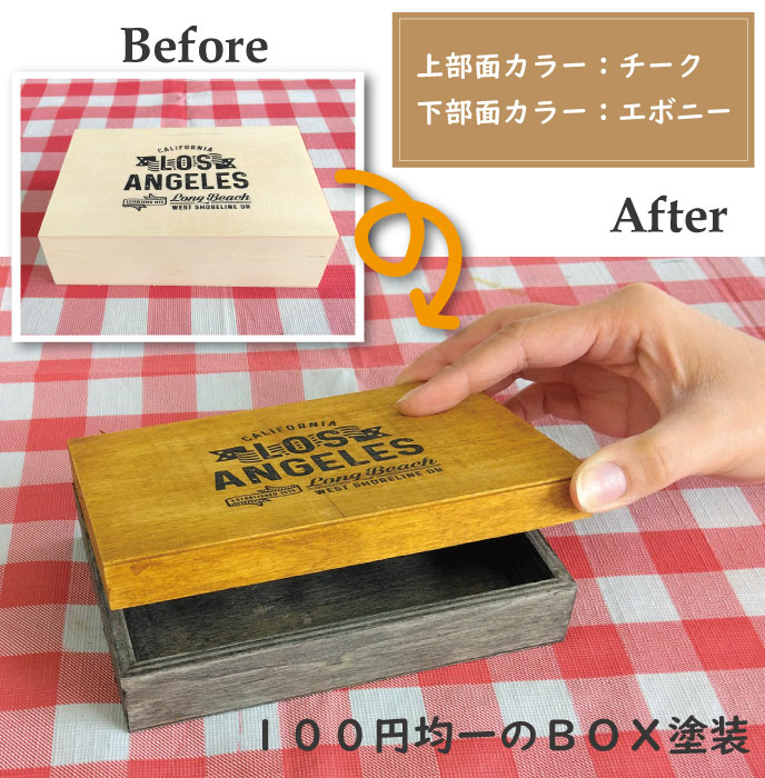 水性くらふとワックスの実塗装見本