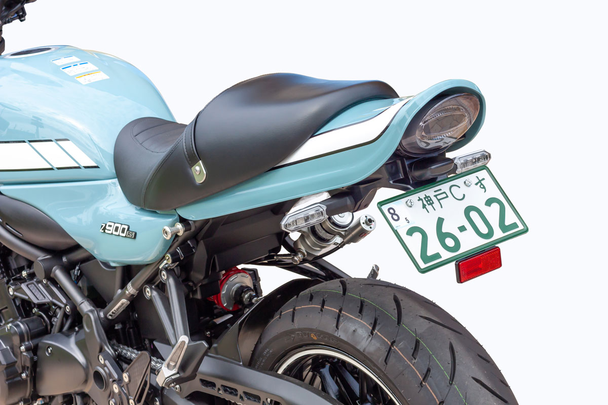 ディーラーで購入しましたz900rs.pmcロングテール\u0026フェンダーレスセット