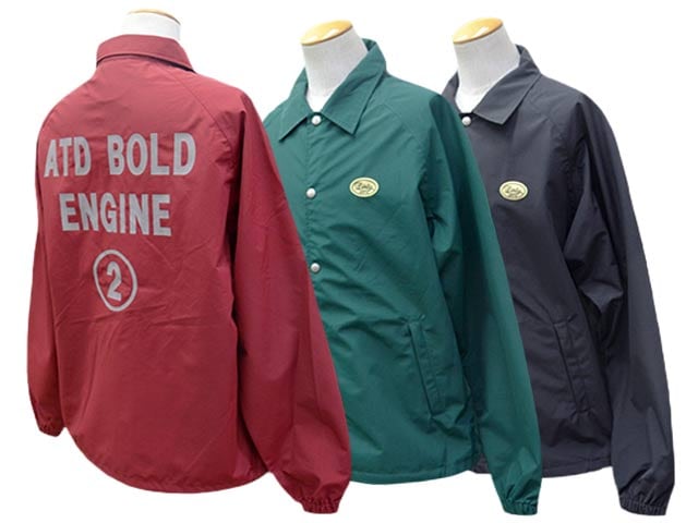 全3色【AT-DIRTY/アットダーティー】2026AW「Waterproof Coach Jacket