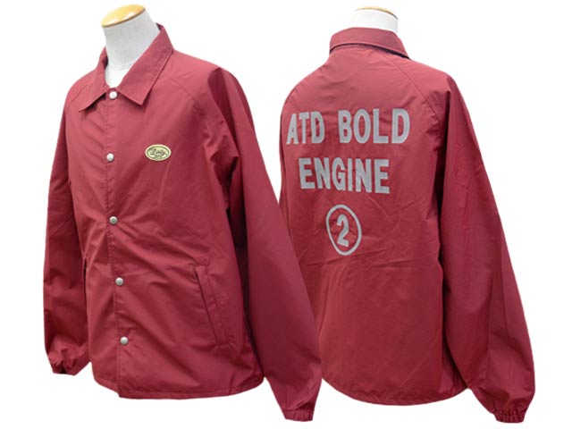 全3色【AT-DIRTY/アットダーティー】2026AW「Waterproof Coach Jacket