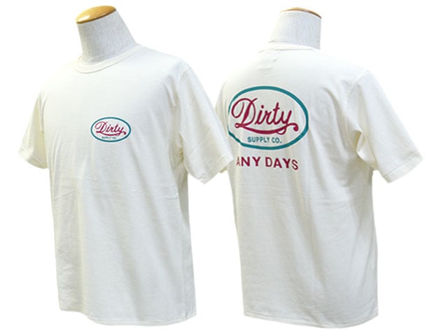 全2色【AT-DIRTY/アットダーティー】2026SS「Any Days S/S Tee/エニー