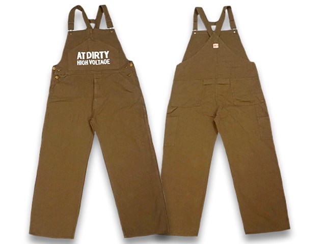 全3色【AT-DIRTY/アットダーティー】2023SS「High Voltage Alls/ハイボルテージオールズ」(NO  NAME/ノーネーム/DRESS HIPPY/ドレスヒッピー/神戸/ハーレー/アメカジ/バイカー/ホットロッド/WOLF ...